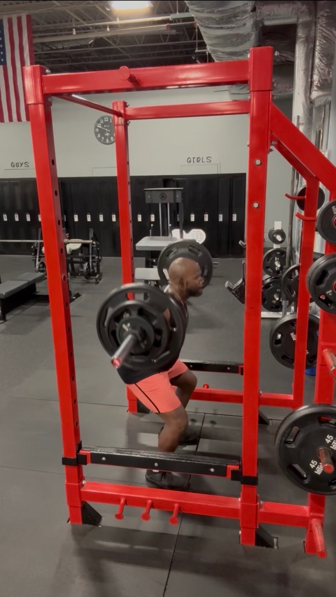 Aaron Forde coaching a lift