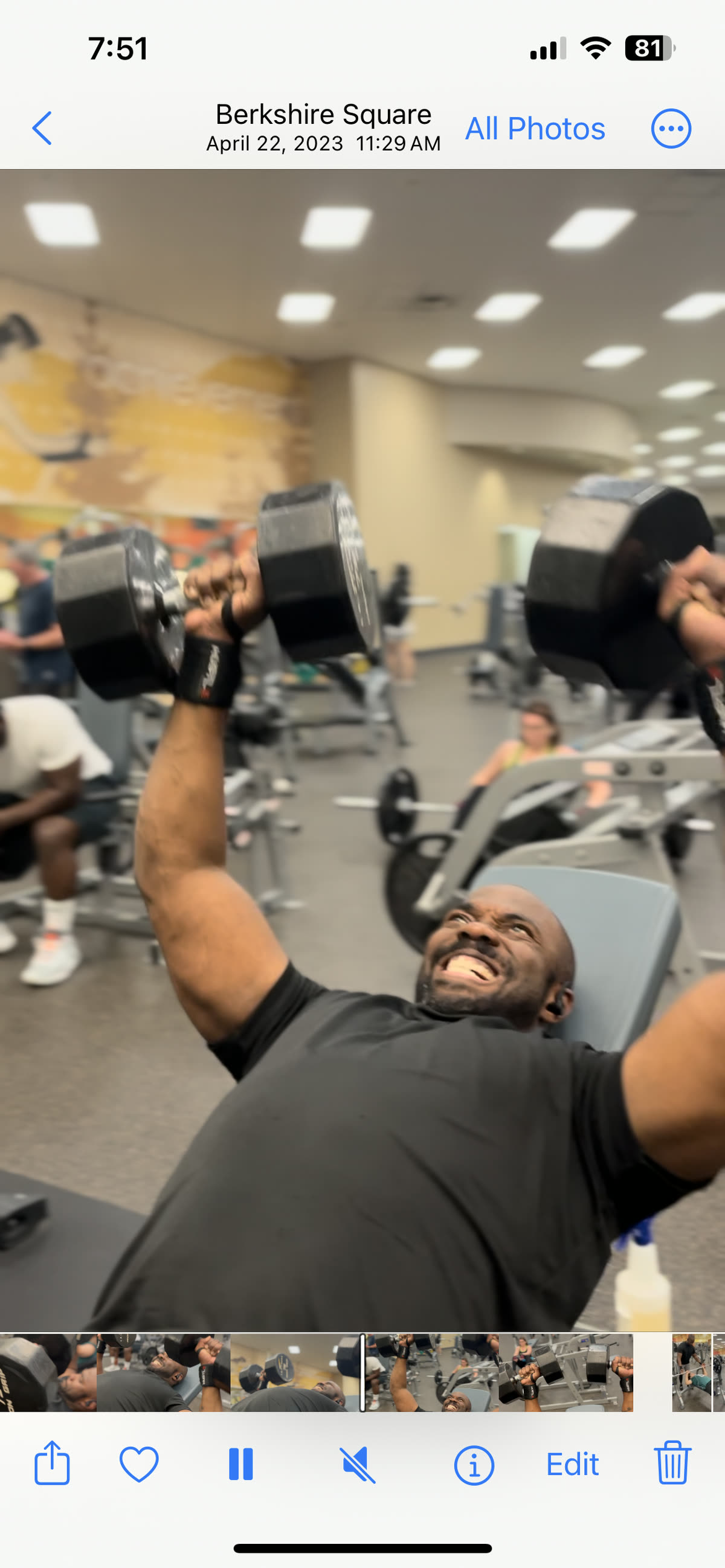 Aaron Forde coaching a client through a proper lift